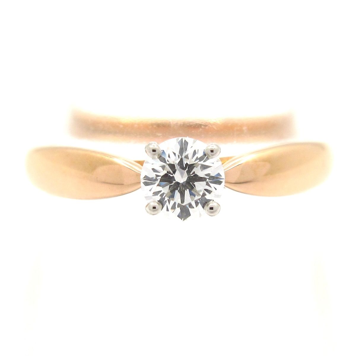 ティファニー0.4ct ️3EX ️ pt950️鑑定書付き️ ティファニー 美品 