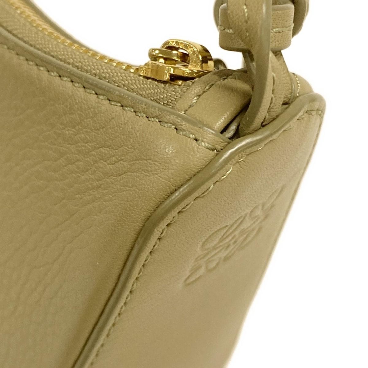 LOEWE(ロエベ) ハンドバッグ ハンモック ホーボーバッグ ミニ カーキ 