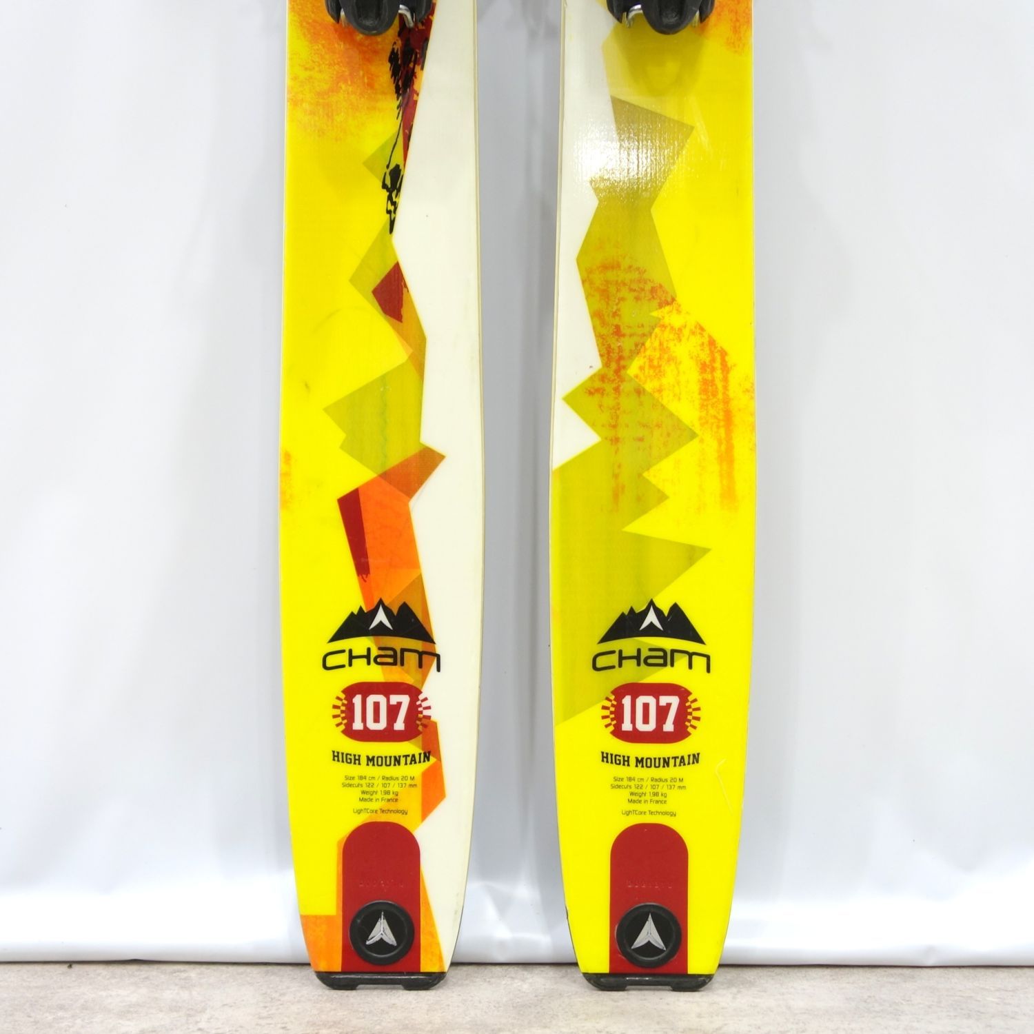 ディナスター DYNASTAR CHAM 107 184cm ビンディング MA - メルカリ