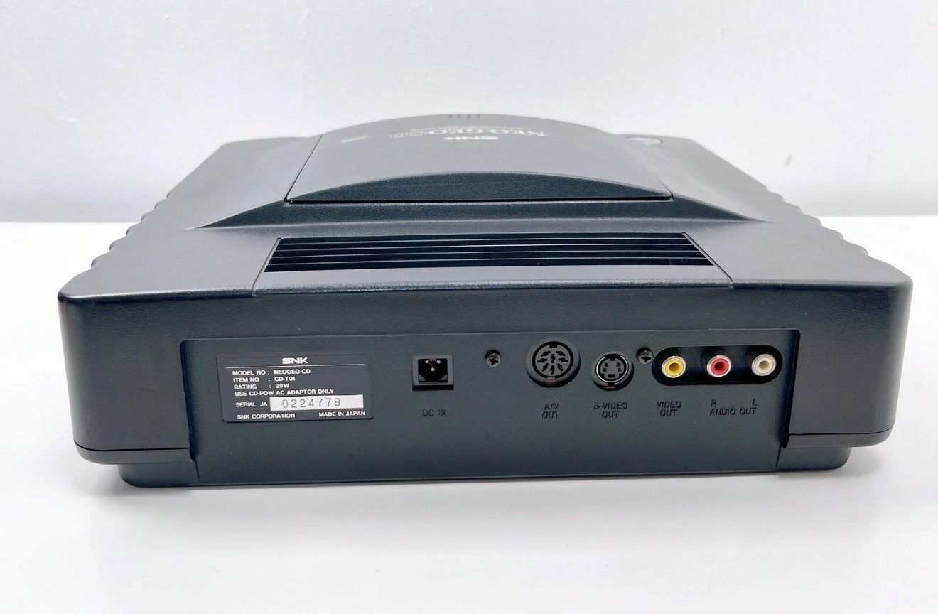 NEOGEO CD 本体 遊べるセット 動作確認済み neogeo cd CD-T01 SNK NEO 