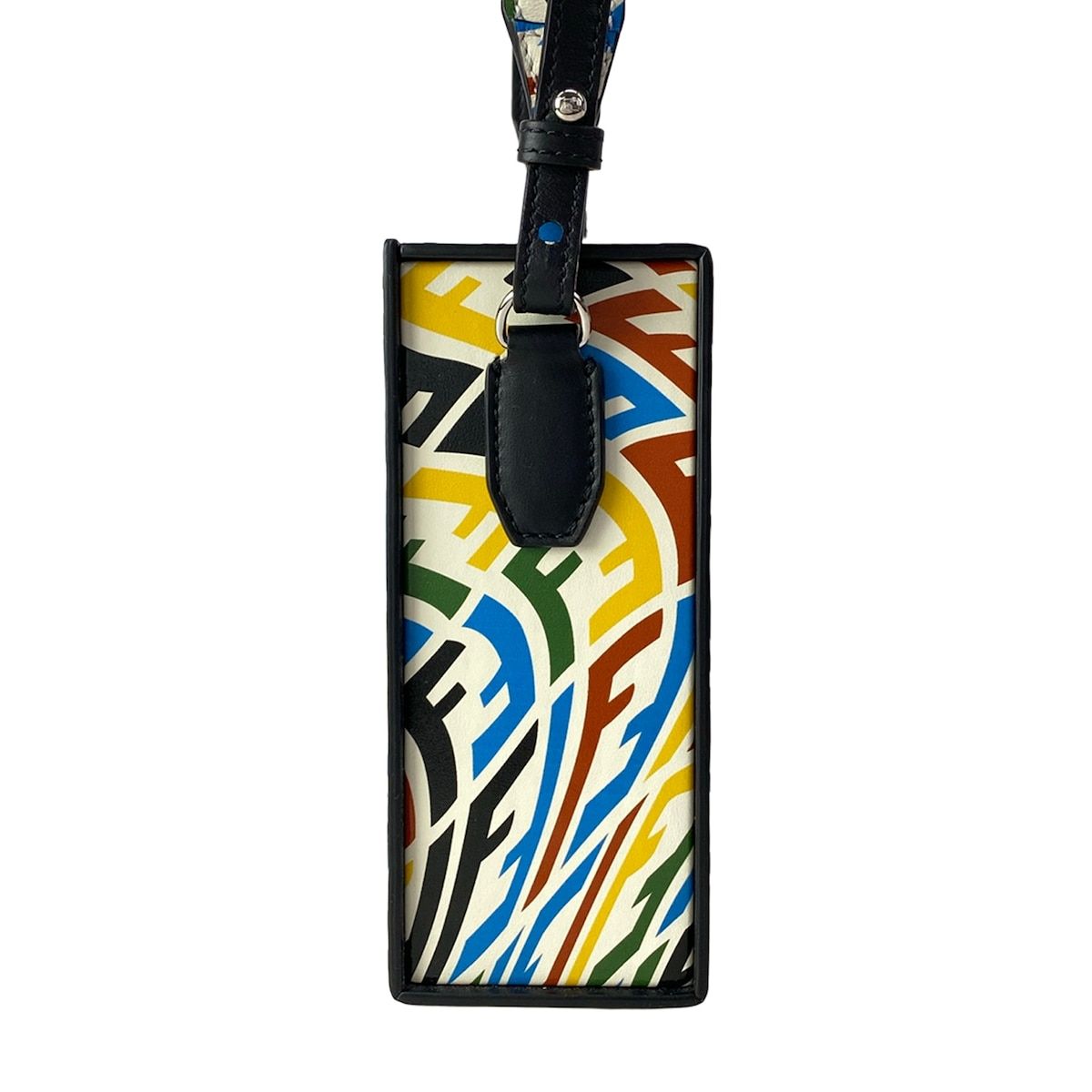 FENDI(フェンディ) ショルダーバッグ美品 - 7VA519 白×イエロー×マルチ 