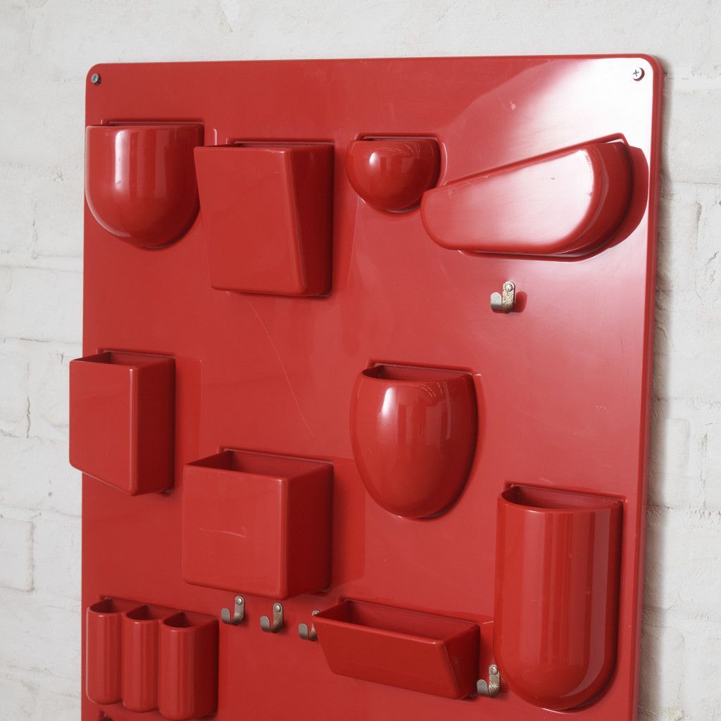 【！送料別！】 Vitra ウーテンシロ 2 赤 スペースエイジ ヴィトラ Uten.Silo 2 壁面棚 収納家具 小物入れ ウォールポケット 装飾 ディスプレイ 99577 Vitra ウーテンシロ 2 赤 スペースエイジ ヴィトラ Uten.Silo 2 壁面棚
