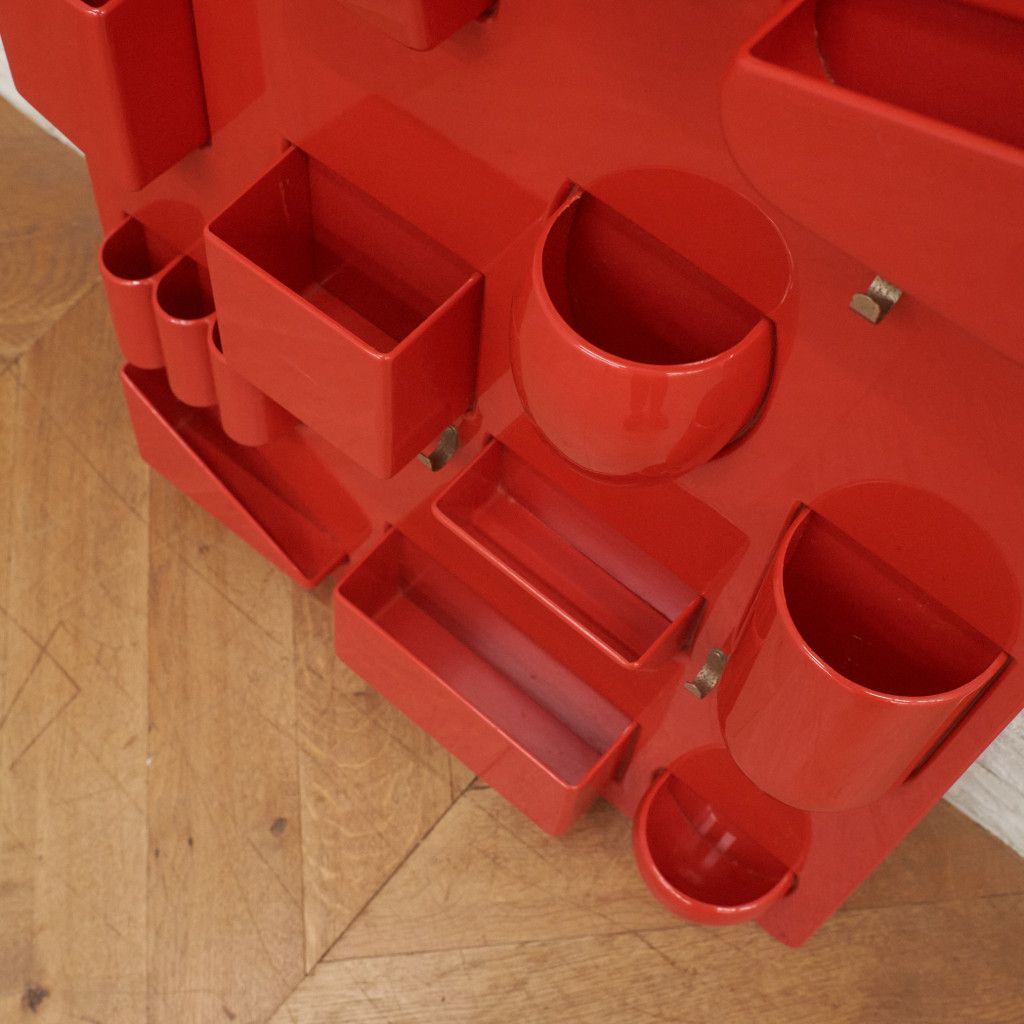 Vitra ウーテンシロ 2 赤 スペースエイジ ヴィトラ Uten.Silo 2 壁面棚