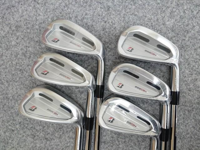 未使用品】 ブリヂストン 222CB+ アイアン #5-PW 6本セット N.S.PRO 