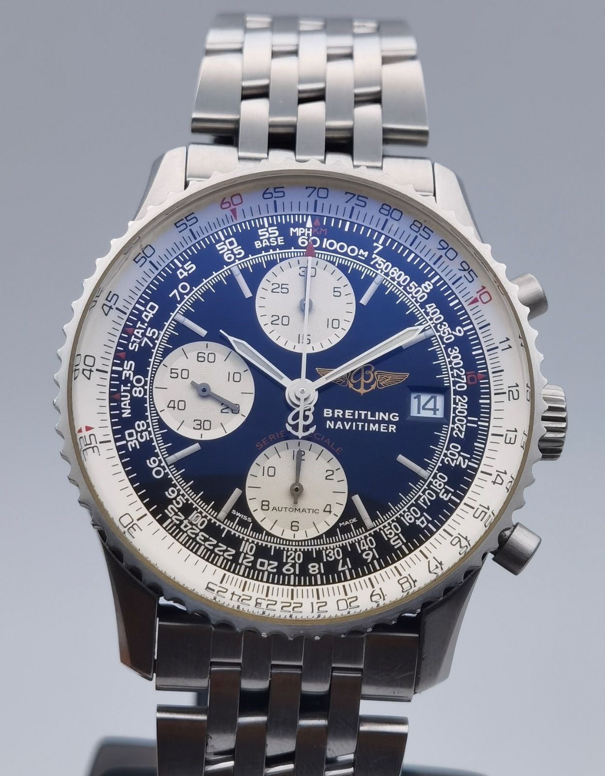 ブライトリング BREITLING ナビタイマー ファイターズ A13330 デイト 