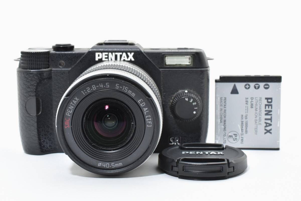 ☆良品☆ PENTAX Q10 ボディブラック 02 STANDARD 5-15MM ミラーレス