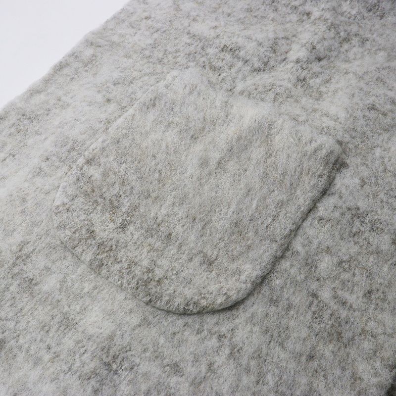 未使用 定価16500円  Nine Tailor ナインテイラー Wisteria Stole ポケット付きストール ヘザーグレージュ┃ショール【2400014898057】 未使用 定価16500円 Nine Tailor ナインテイラー Wisteria Stole