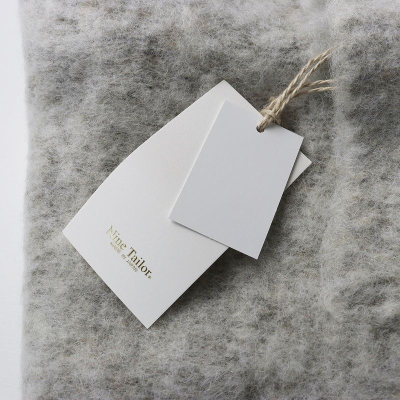 未使用 定価16500円  Nine Tailor ナインテイラー Wisteria Stole ポケット付きストール ヘザーグレージュ┃ショール【2400014898057】 未使用 定価16500円 Nine Tailor ナインテイラー Wisteria Stole