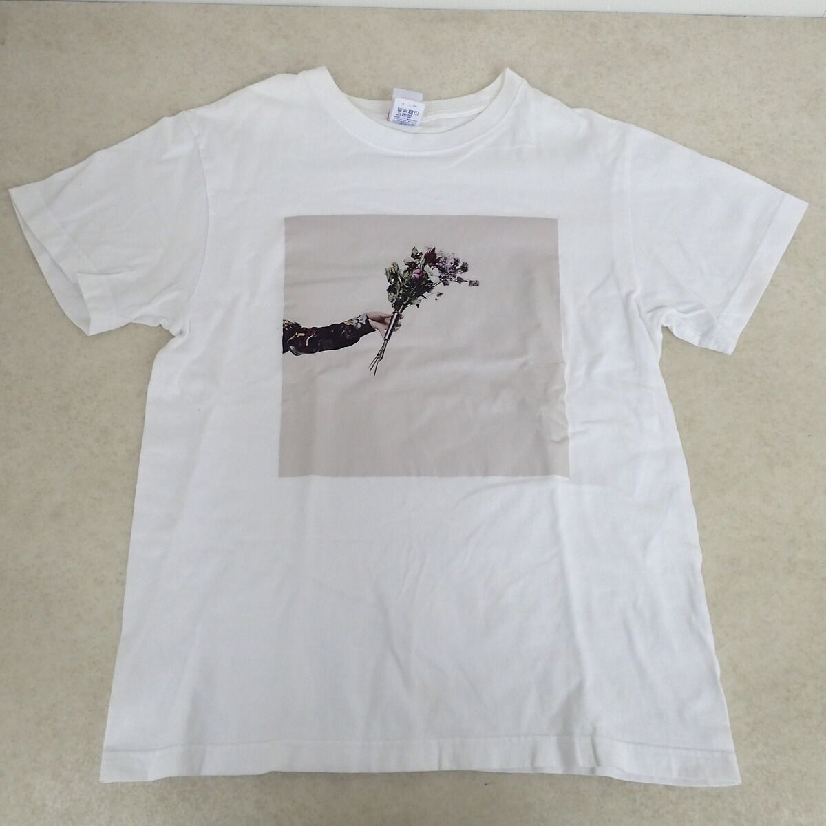 SUPER BEAVER アイラヴユーＴシャツ SUPER BEAVER Tシャツ アイラヴユー Mサイズ 白 スーパービーバー SPBV