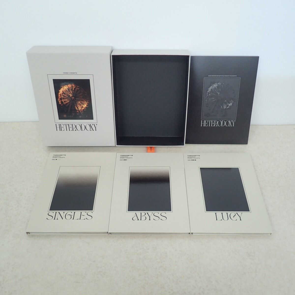 the GazettE CD 20TH ANNIVERSARY BEST ALBUM HETERODOXY DIVIDED 3