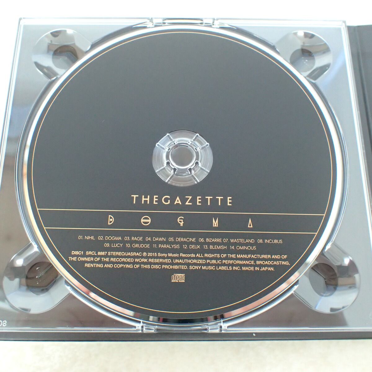 the GazettE CD/DVD DOGMA 完全限定生産盤 ガゼット 【IO - メルカリ