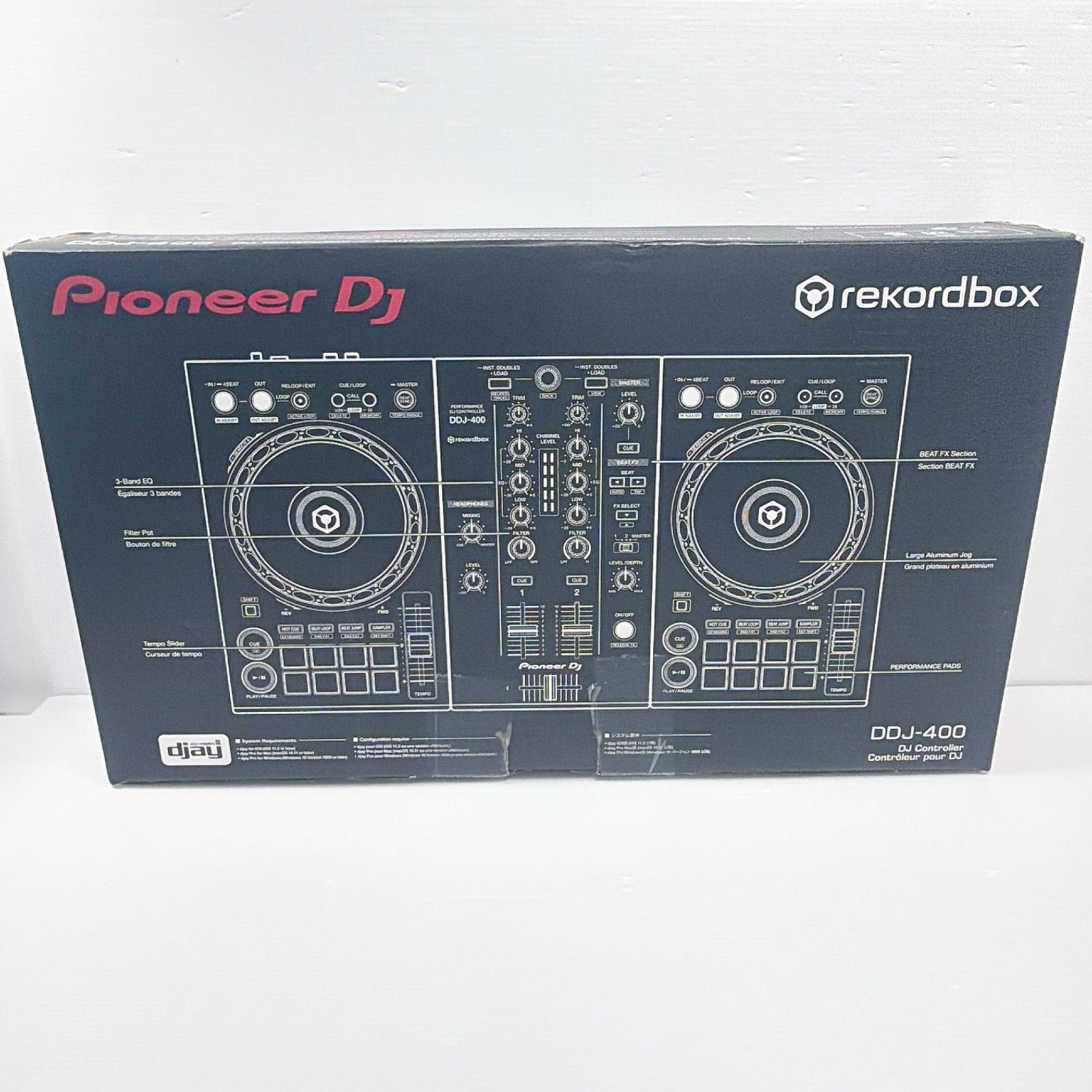 極美品 パイオニア Pioneer DDJ-400 DJコントローラー 動作確認済み