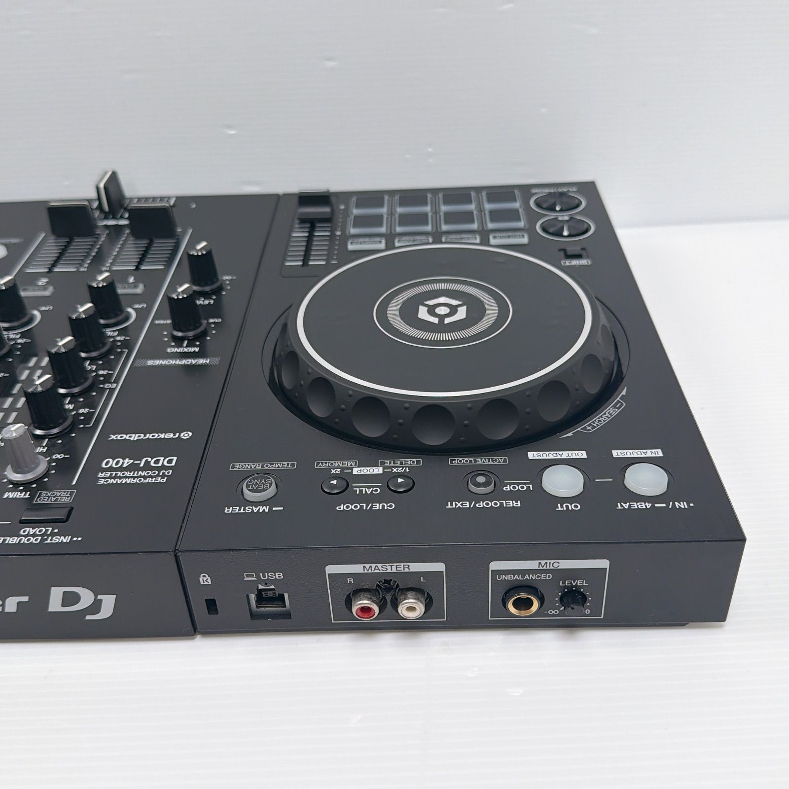 極美品 パイオニア Pioneer DDJ-400 DJコントローラー 動作確認済み 
