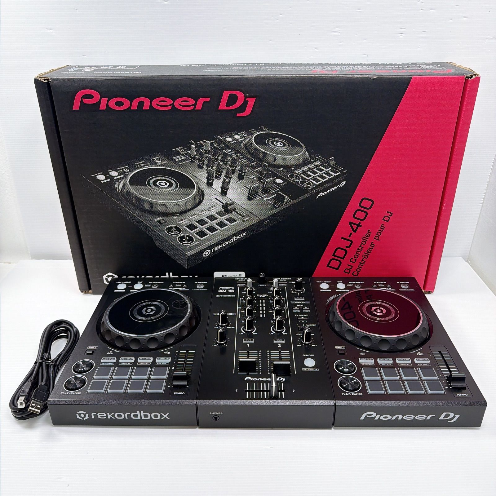 極美品 パイオニア Pioneer DDJ-400 DJコントローラー 動作確認済み 