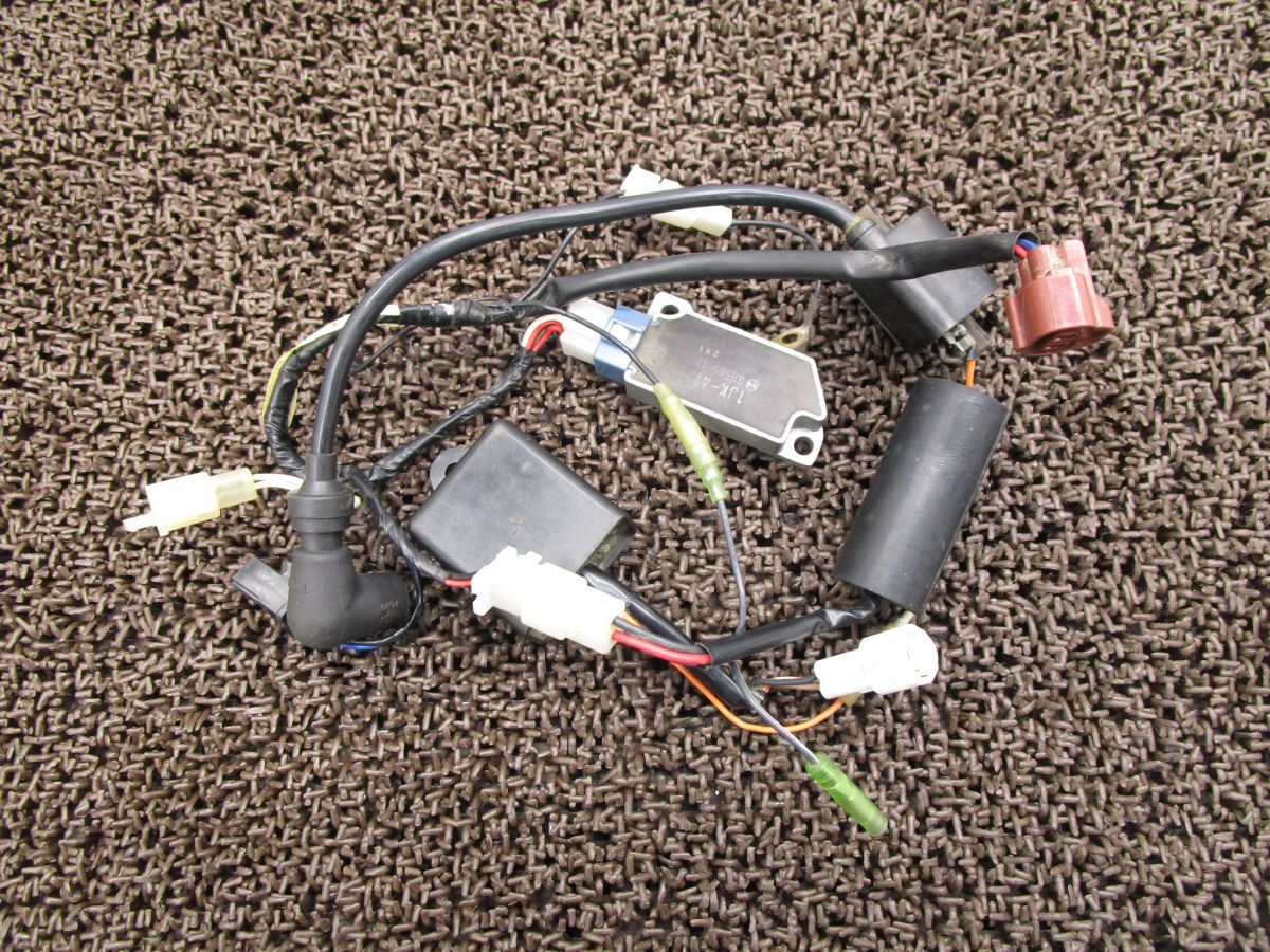 TY250Z メインハーネス イグナイター レギュレター △B5085！イグニッションコイル 4GG ヤマハ 【 4GG 】 キャブ車 動画有