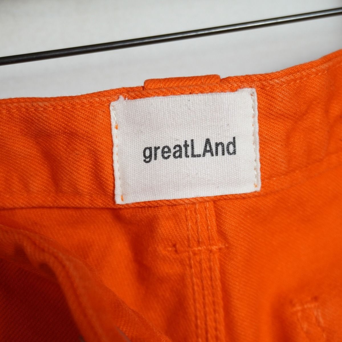 美品 25SS GREATLAND グレートランド NO MAN デニム ペインター