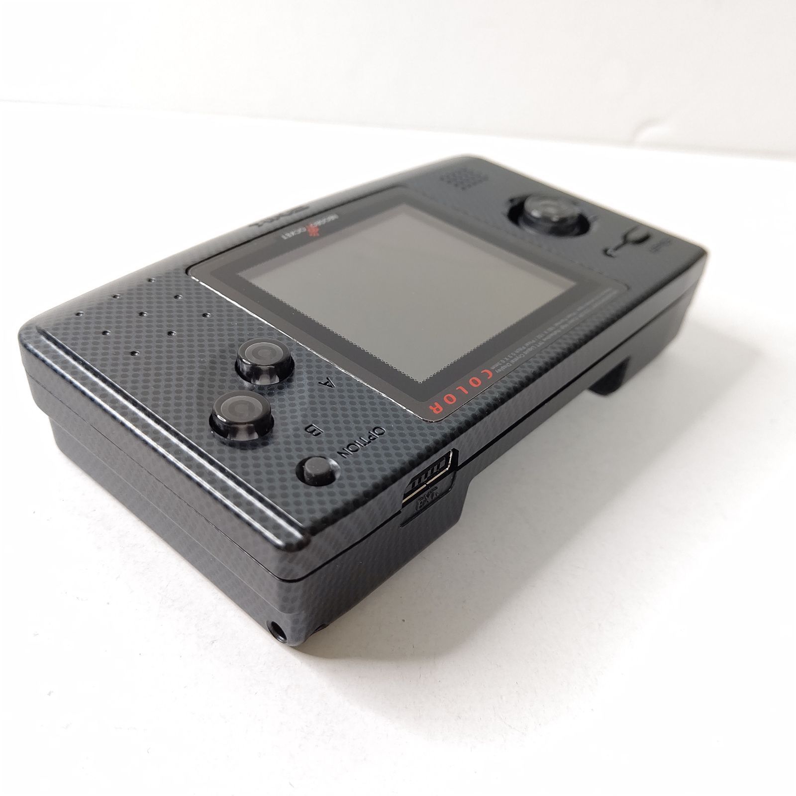 本体極美品 エスエヌケー ネオジオポケットカラー カーボンブラック 