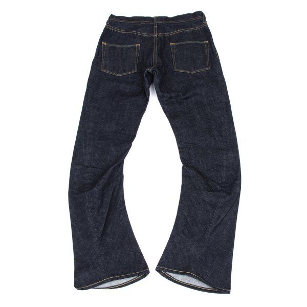 ダブルジェーケーwjk カーブシルエットバナナデニムパンツ インディゴS