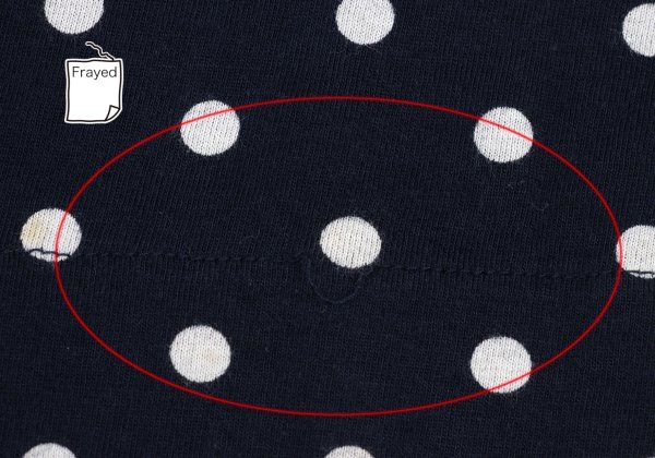 トリココムデギャルソンtricot COMME des GARCONS ドットプリント
