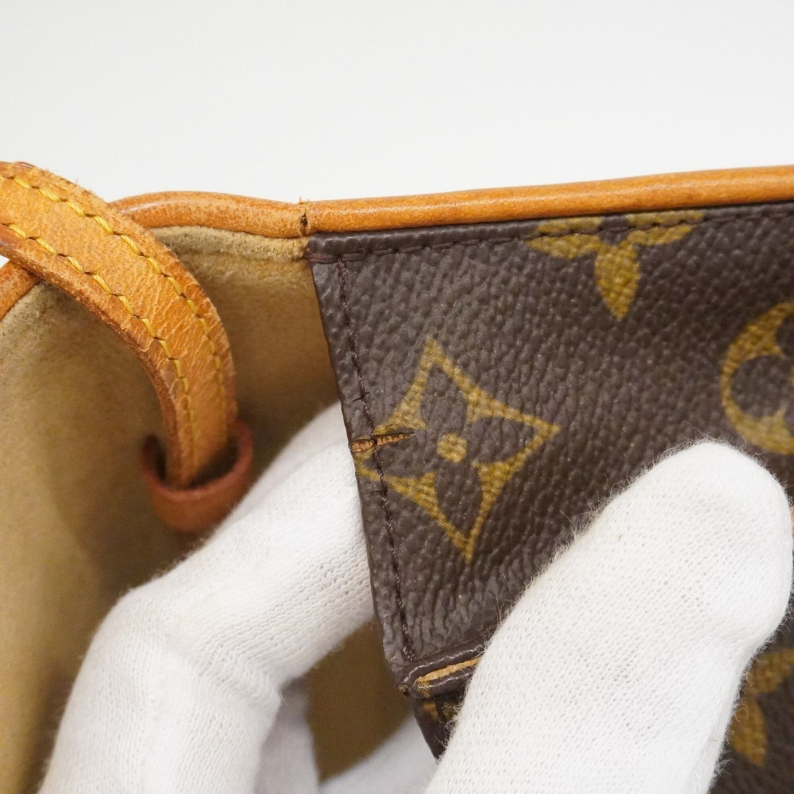 LOUIS VUITTON ルイ ヴィトン モノグラム ポシェットツインGM