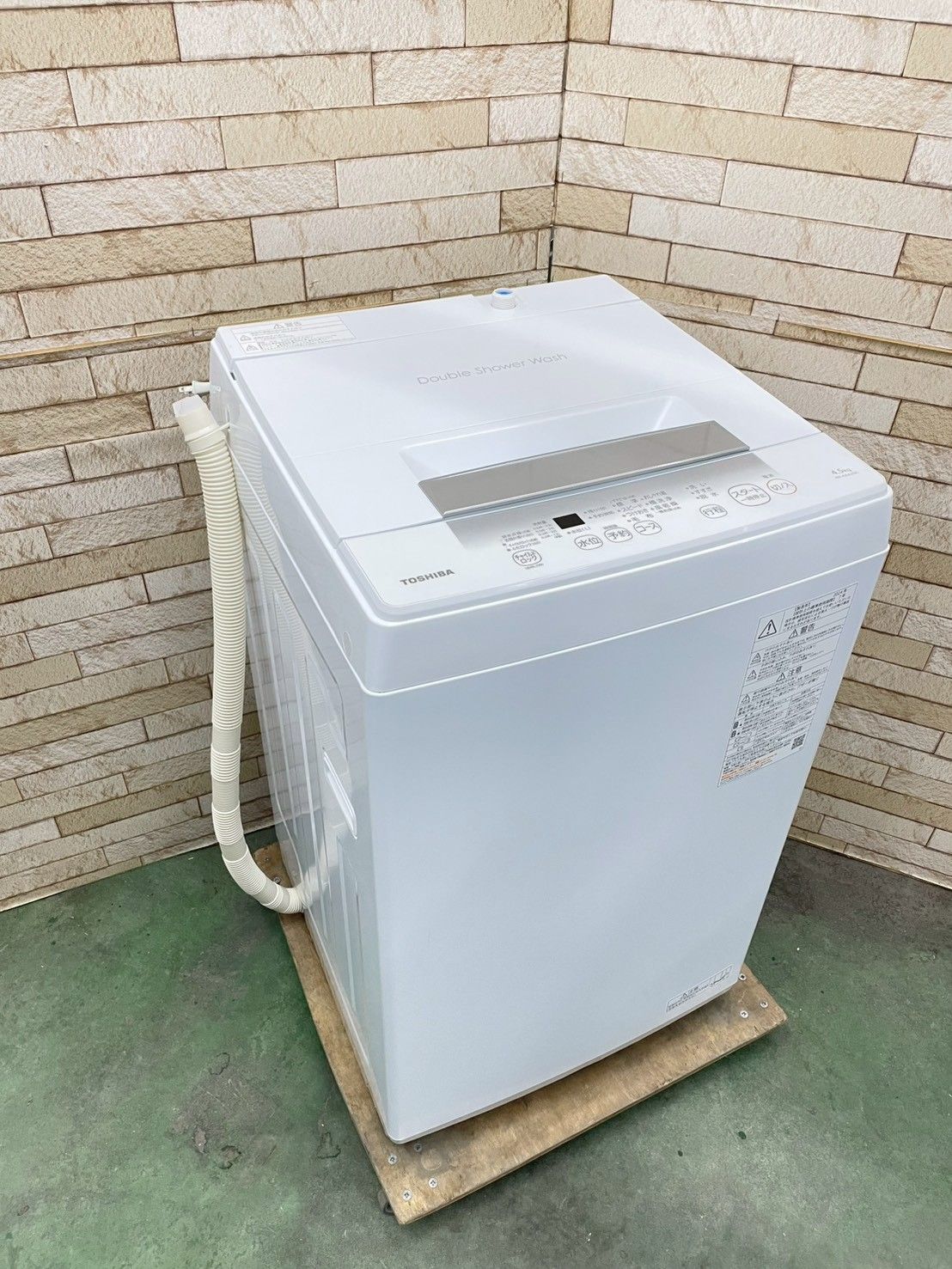 高年式】大阪送料無料☆3か月保障付き☆洗濯機☆東芝☆4.5kg☆2024年 