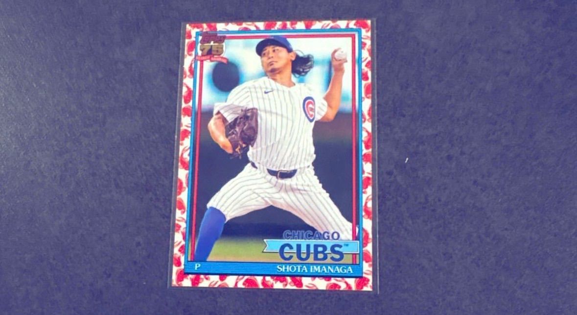 今永昇太 Topps 2026 series1 japan edition 鯉パラレル カブス SHOTA 