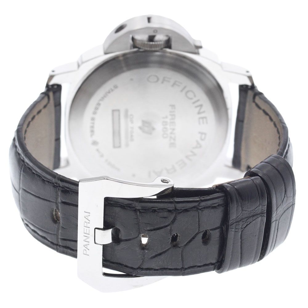 パネライ PANERAI PAM00630 ベース ロゴ アッチャイオ 手巻き メンズ 保証書付き_951925 パネライ PANERAI PAM00630 ベース ロゴ アッチャイオ 手巻き メンズ