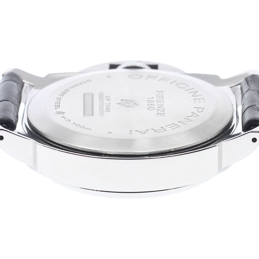 パネライ PANERAI PAM00630 ベース ロゴ アッチャイオ 手巻き メンズ 保証書付き_951925 パネライ PANERAI PAM00630 ベース ロゴ アッチャイオ 手巻き メンズ