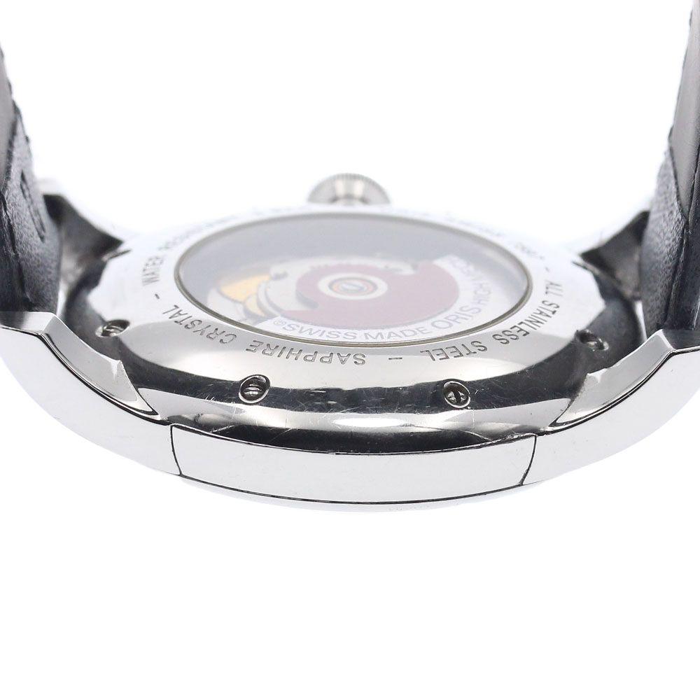 オリス ORIS 7597 アートリエ ポインターデイト スモールセコンド 自動