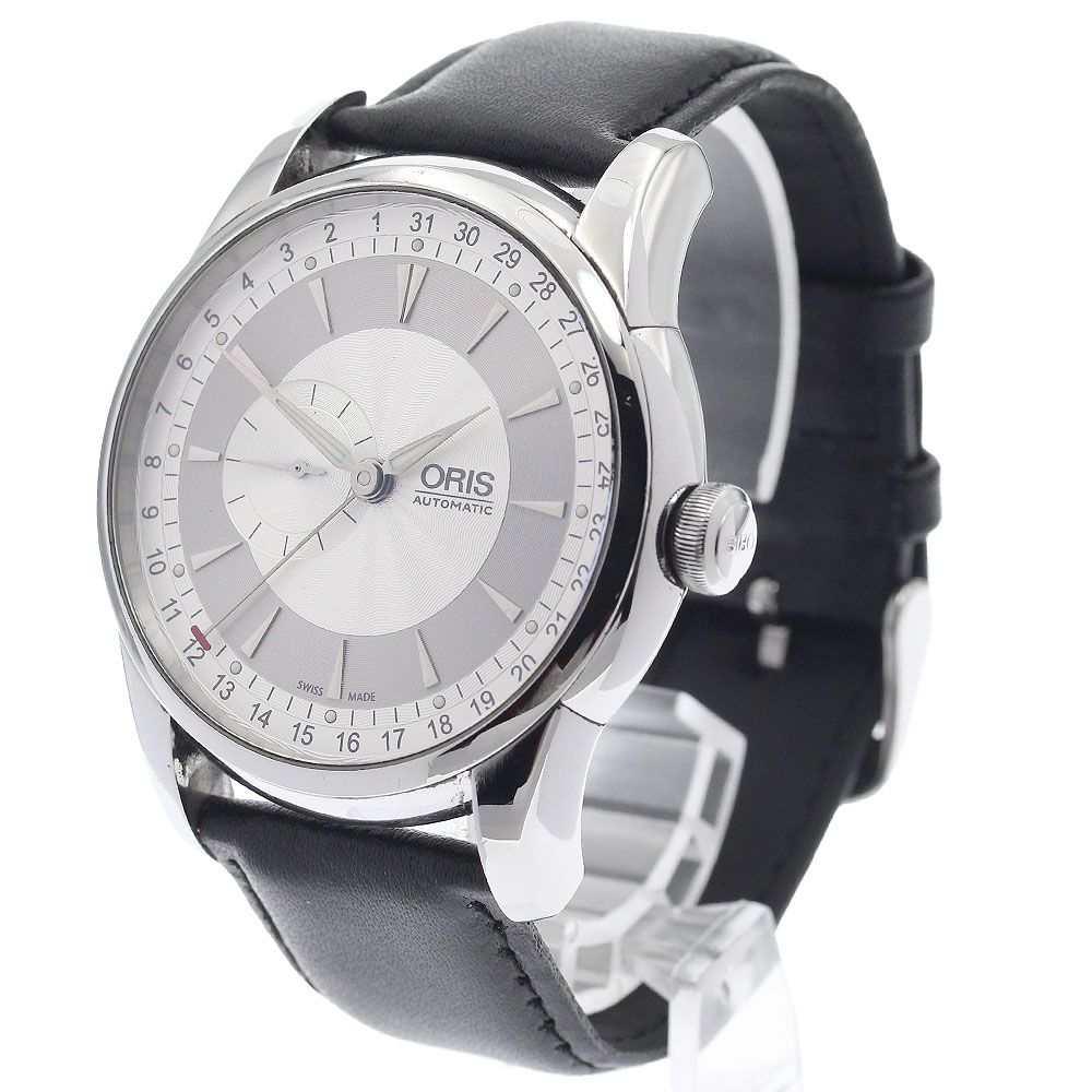 オリス ORIS 7597 アートリエ ポインターデイト スモールセコンド 自動巻き メンズ _963311 オリス ORIS 7597 アートリエ ポインターデイト スモールセコンド 自動