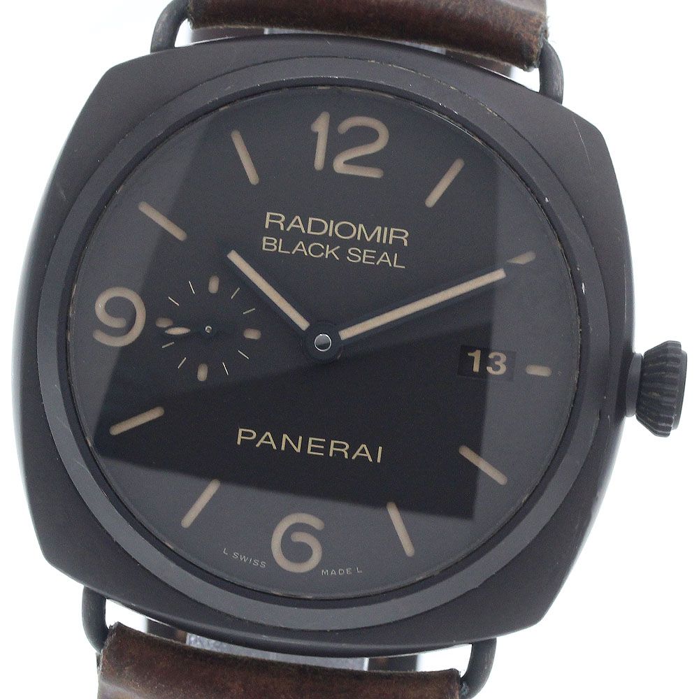 パネライ PANERAI PAM00505 ラジオミール コンポジット ブラックシール 3DAYS 自動巻き メンズ 保証書付き_951940 パネライ PANERAI PAM00505 ラジオミール コンポジット ブラックシール