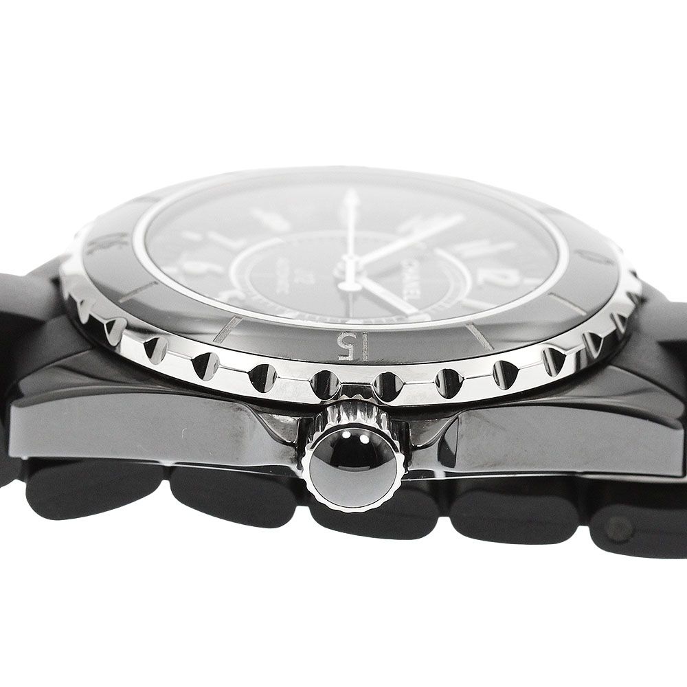 シャネル CHANEL H0684 J12 黒セラミック 38mm 自動巻き メンズ 美品