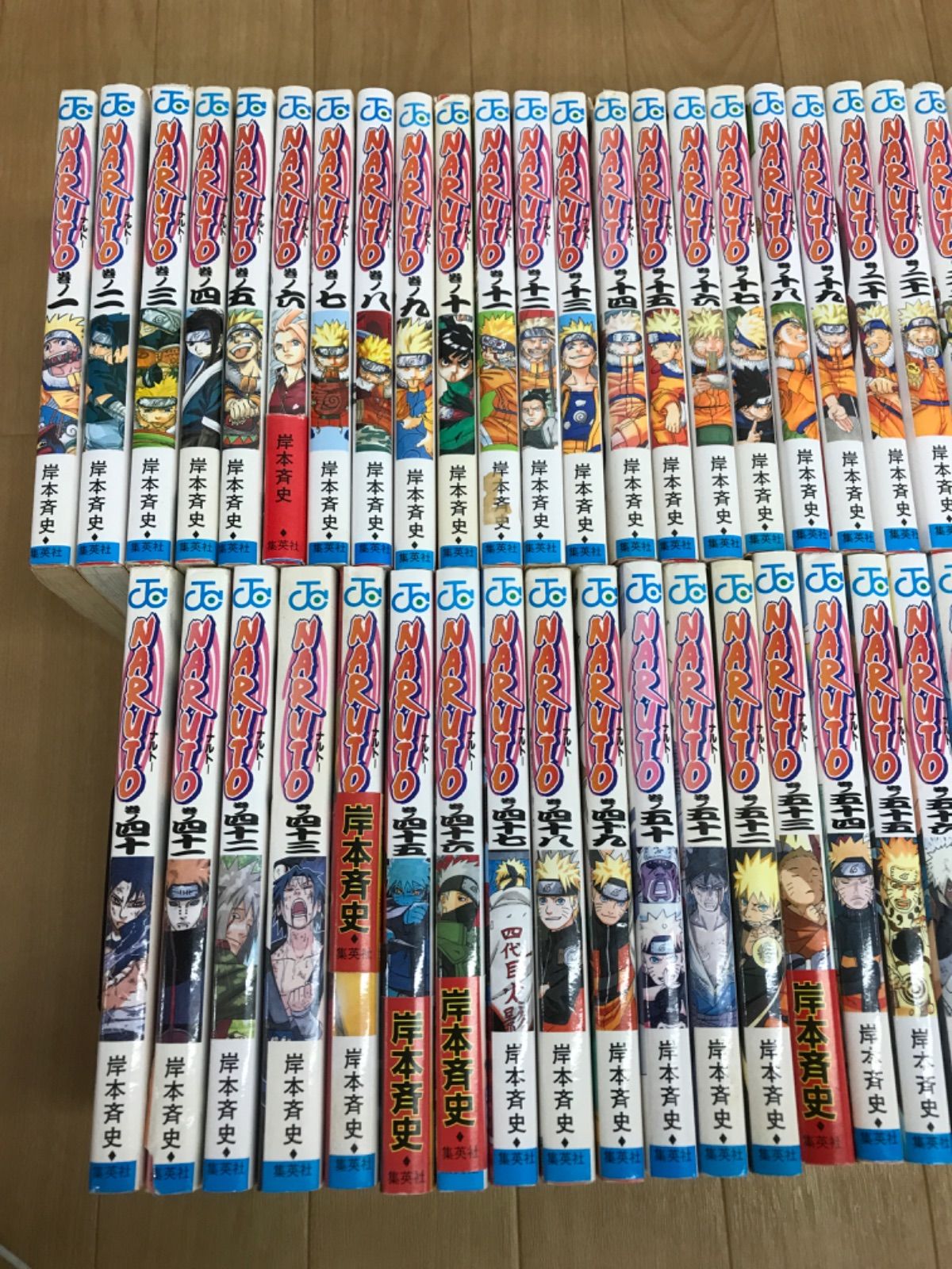 ☆【未開封2冊】NARUTO ナルト 1~72巻 コミック全巻セット＋関連本2冊