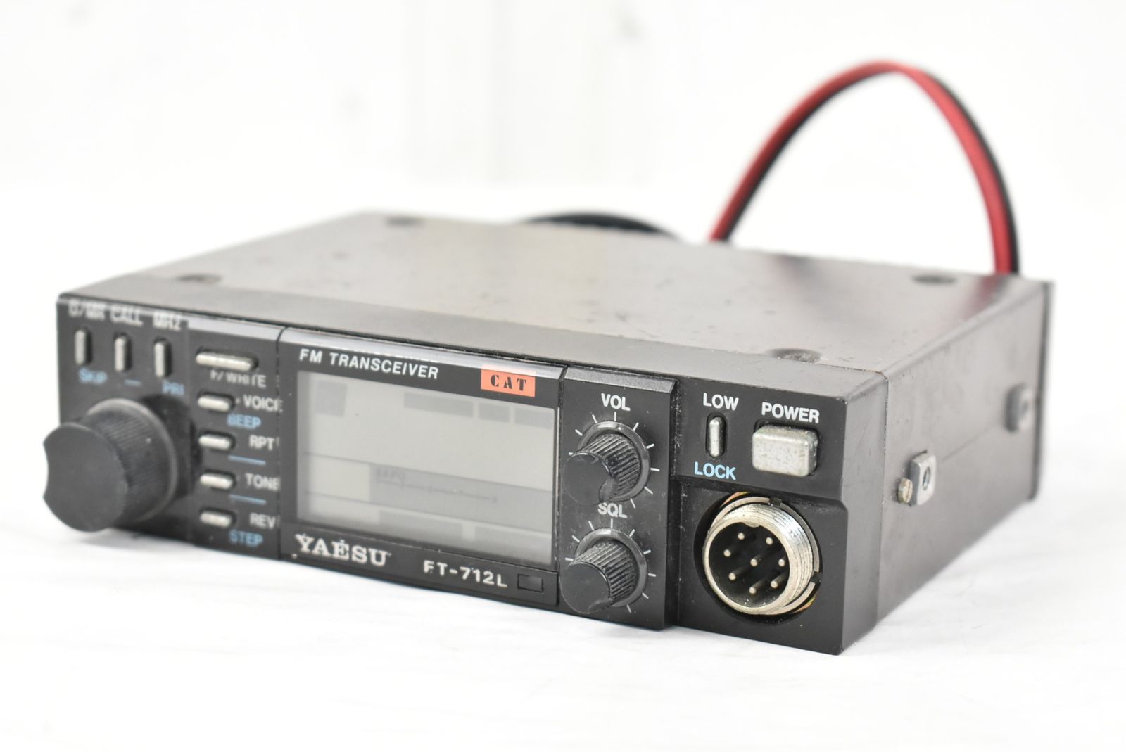 ヤエスFT-712L 10w 430MHz 無線 ヤエス 430MHz FMトランシーバー FT-712L 10W マイク付 動作品 付属は