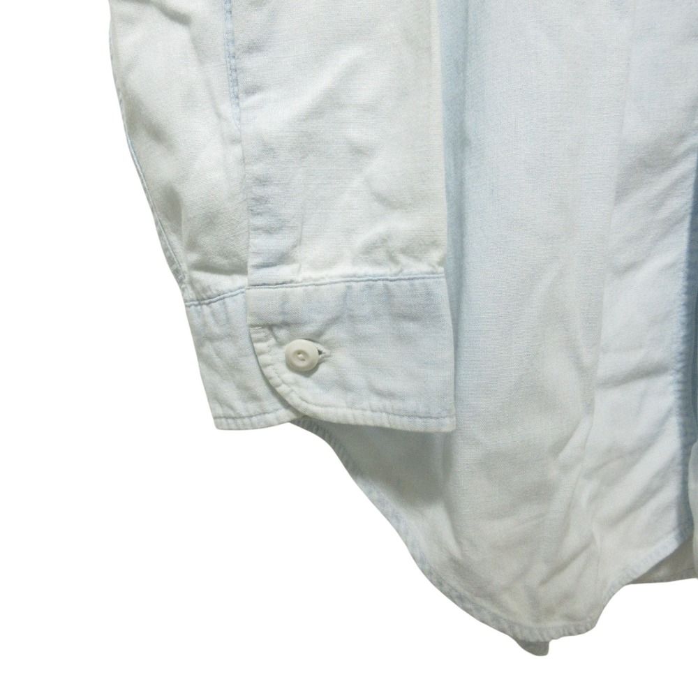 良品 MADISONBLUE マディソンブルー HAMPTON CHAMBRAY SHIRT 長袖 オーバーサイズシャツ MB999-5708 01 ライトブルー レディース 古着 中古 USED 良品 MADISONBLUE マディソンブルー HAMPTON CHAMBRAY SHIRT 長袖