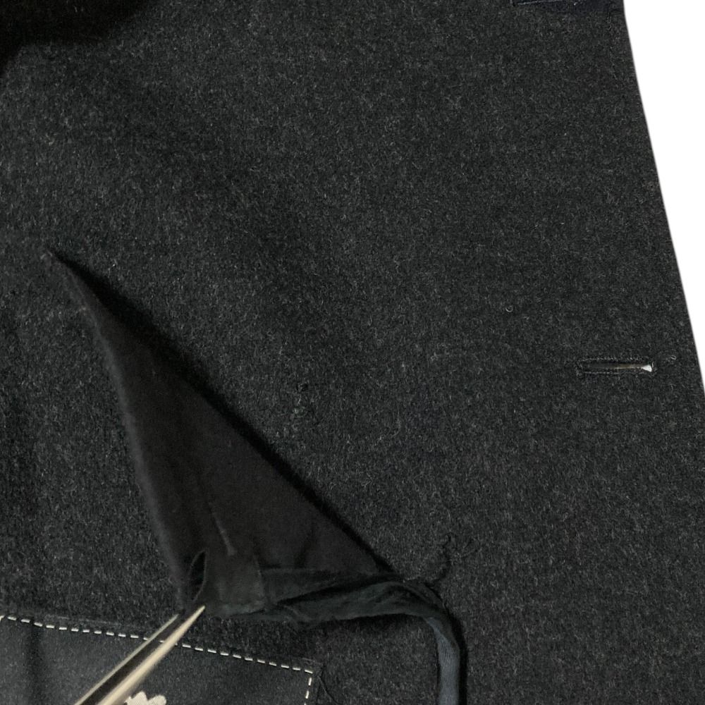 良品 dunhill ダンヒル ダブルブレスト ウールハーフコート ジャケット