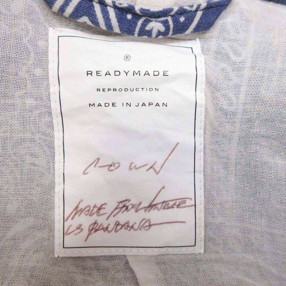 良品 READYMADE レディメイド 20aw USヴィンテージバンダナ ガウン