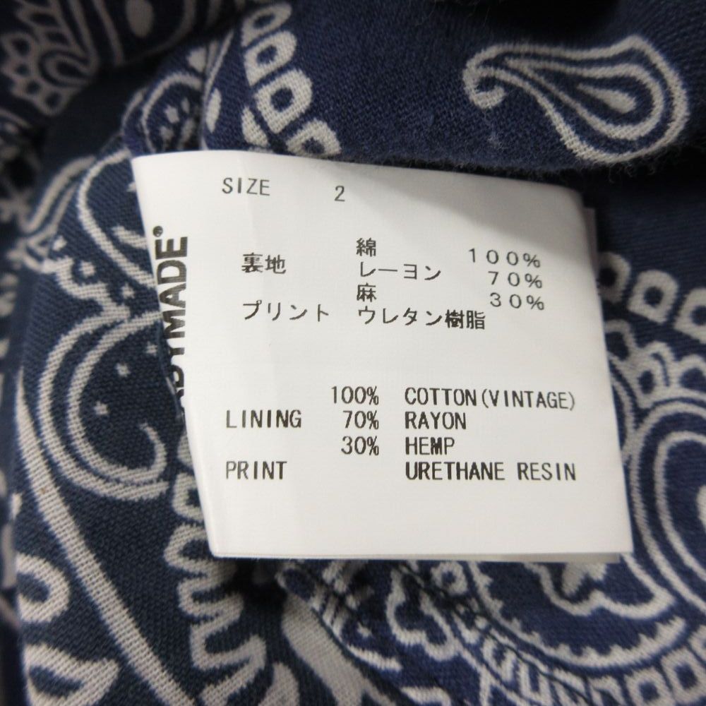 良品 READYMADE レディメイド 20aw USヴィンテージバンダナ ガウン