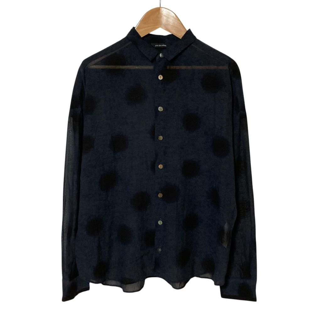 美品 pas de calais パドカレ Harmony ドットプリント ロングスリーブカットソー Tシャツ サイズ36 グレー ブラック レディース 古着 中古 USED 楽天市場】pas de calais（Tシャツ・カットソー｜トップス