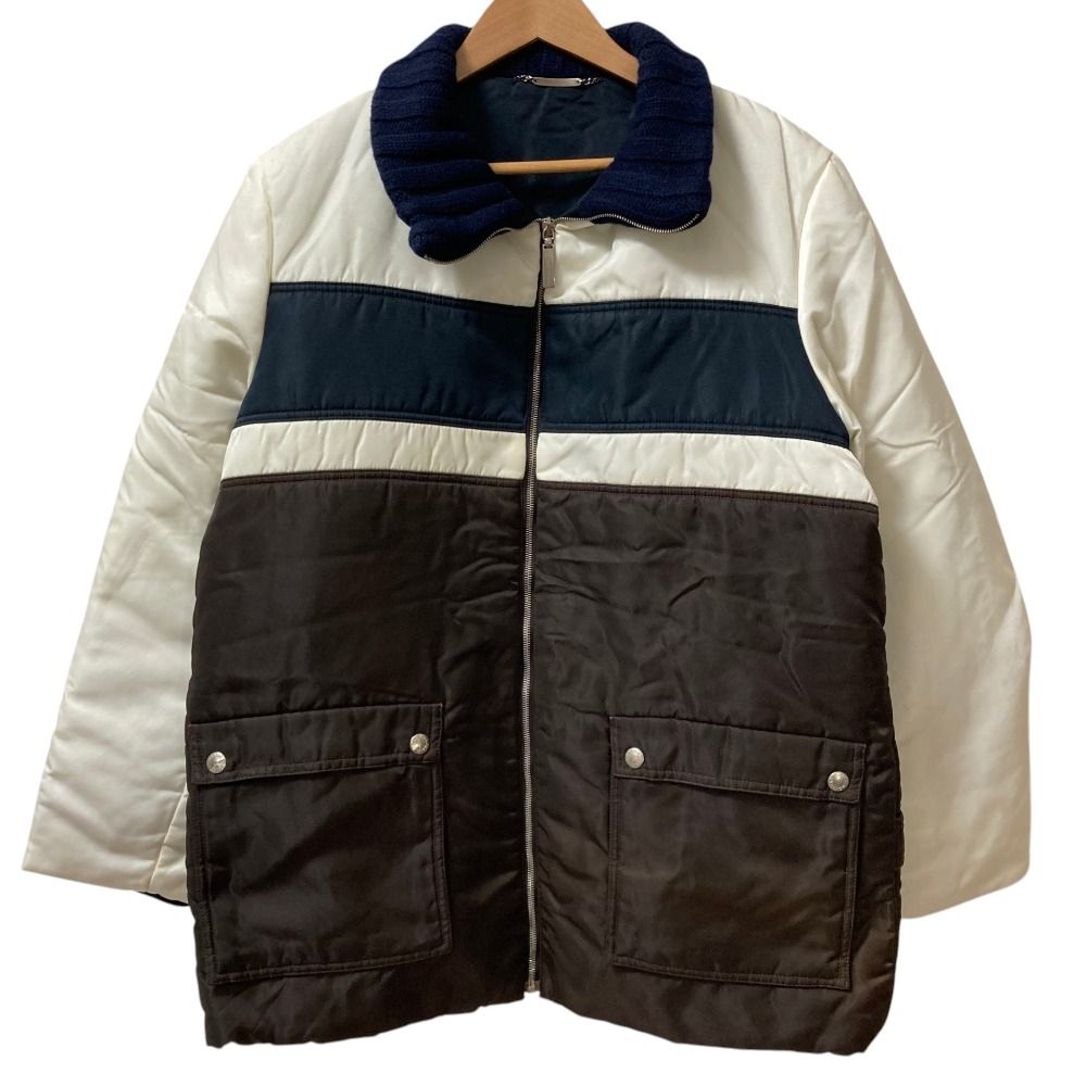 良品 DOLCE＆GABBANA ドルチェ&ガッバーナ ニット切替 パテッド 