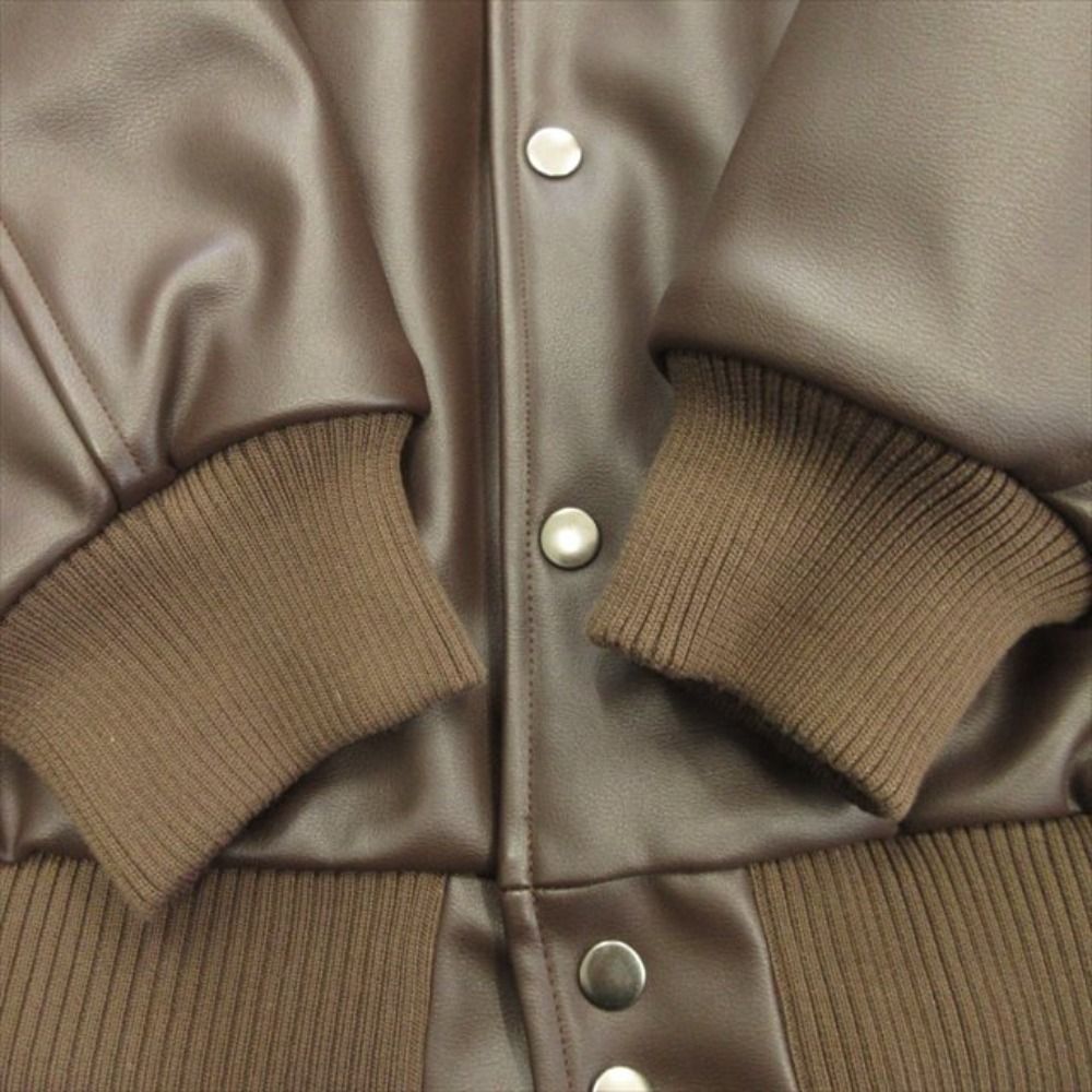 新品同様 .efiLevol エフィレボル 22aw スタジャン バーシティ