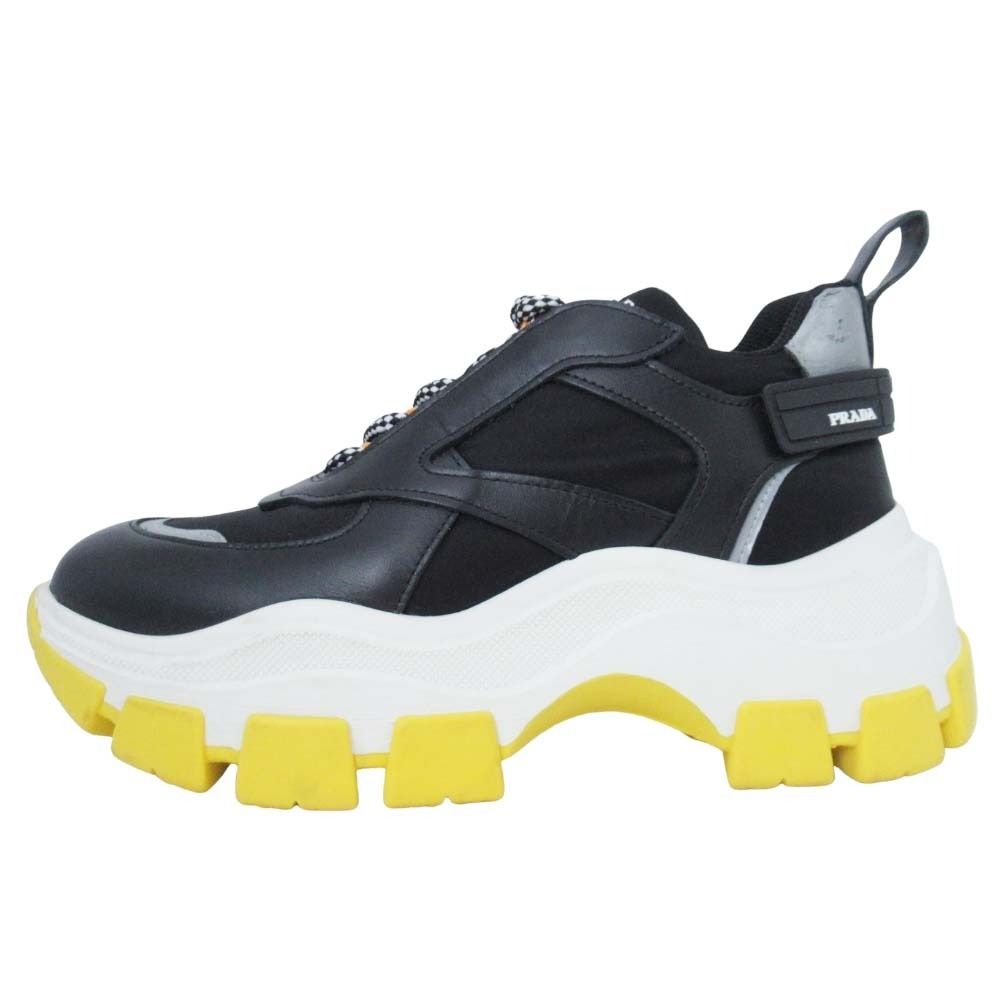 美品 PRADA プラダ 19ss ブロックスニーカー ボリュームソール 美品 PRADA プラダ 19ss ブロックスニーカー ボリュームソール