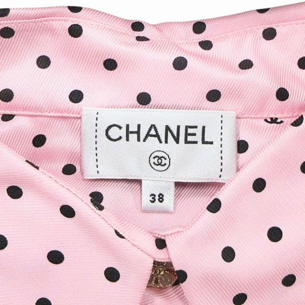 新品同様 CHANEL シャネル 24SS シルク ツイル ココマーク 新品同様 CHANEL シャネル 24SS シルク ツイル ココマーク