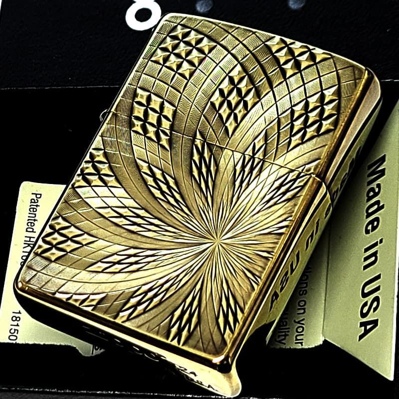 ZIPPO ライター ダイヤモンドスパイラル ジッポ 螺旋 アンティーク 