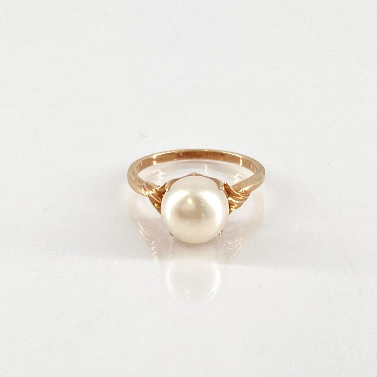 MIKIMOTO（ミキモト） アコヤパール K14YG リング・指輪 2.8g ゴールド 