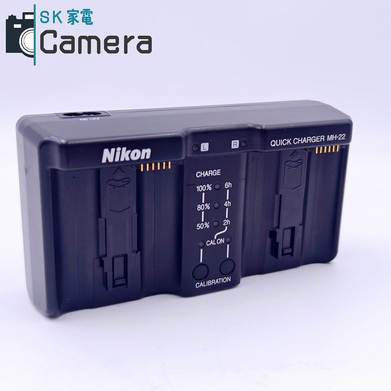 ニコン/Nikon 「Quick Charger/クイック・チャージャー DH-1」通電確認