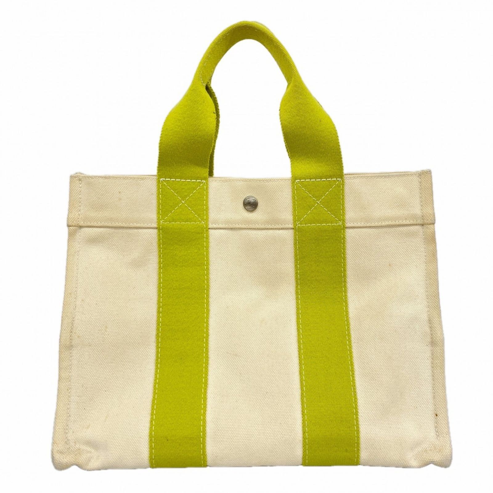 エルメス(Hermes) エルメス トートバッグ ボラボラMM キャンバス 