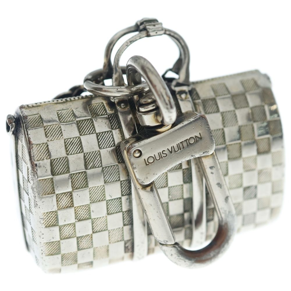 LOUIS VUITTON (ルイヴィトン) ダミエ ザ キーポル バッグチャーム