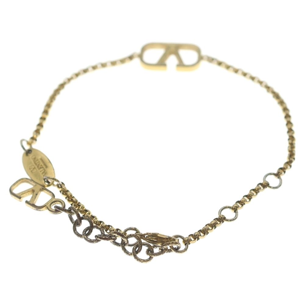 VALENTINO ヴァレンティノ Vロゴ シグネチャー メタルブレスレット