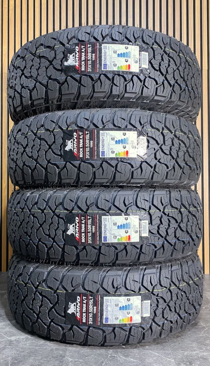 31×10.50R15LT 109S 6PR ARIVO ROCKTRAK A/T 新品 サマータイヤ 4本セット 2026年製 本州 四国 九州 送料無料 夏タイヤ